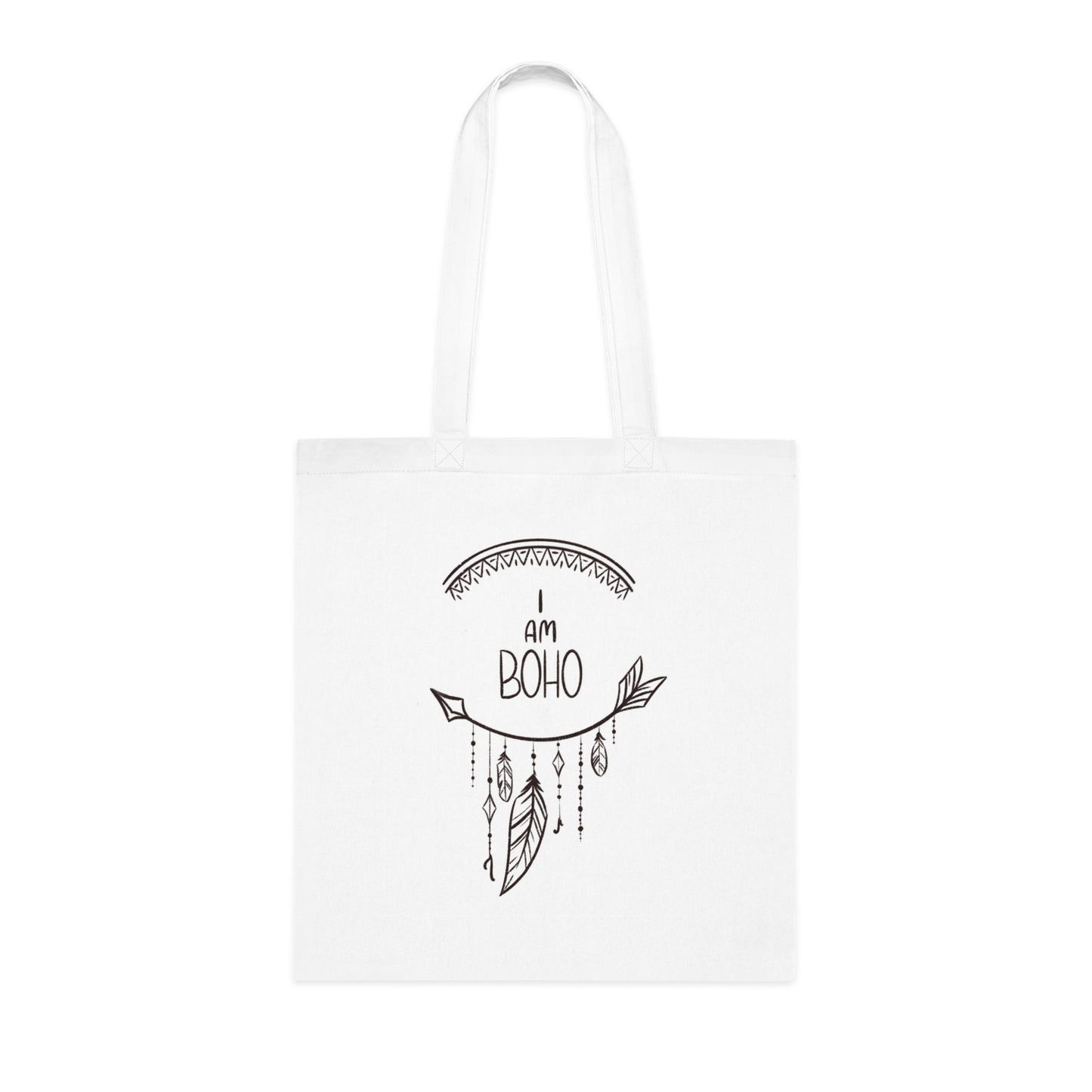'I AM BOHO' Eco-Friendly Cotton Tote Bag