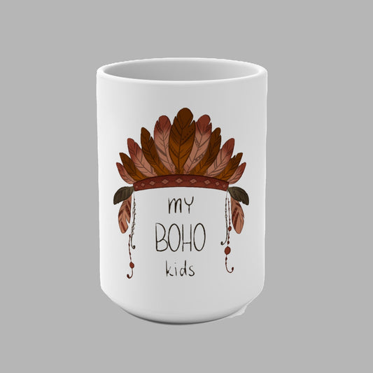 'MY BOHO KIDS' Mug (Large)